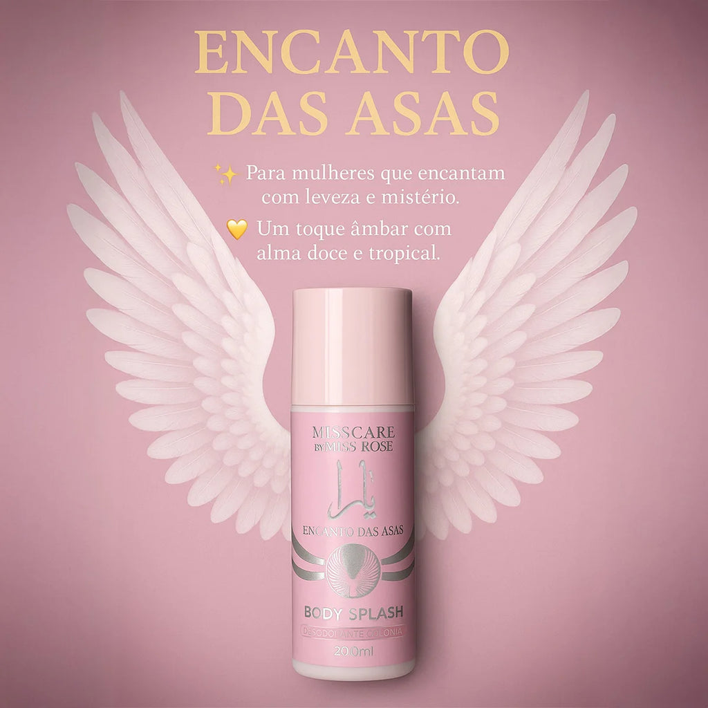 Body Splash Feminino Encanto das Asas