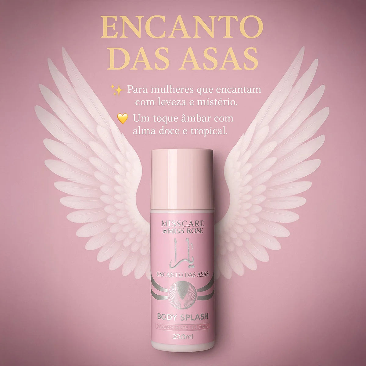 Body Splash Feminino Encanto das Asas