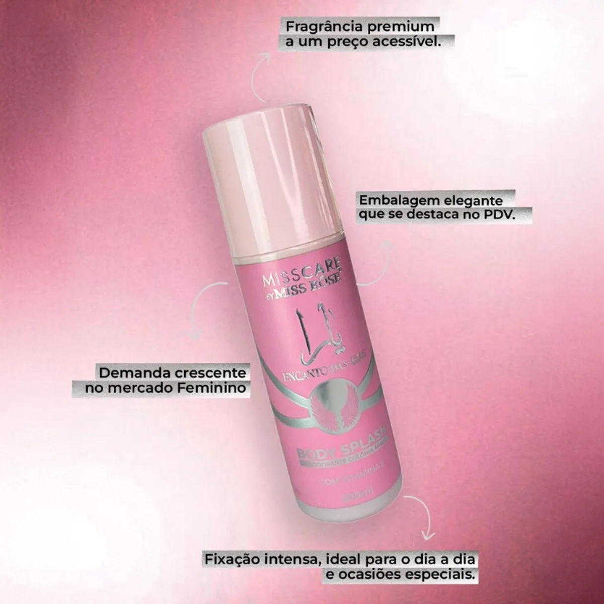 Body Splash Feminino Encanto das Asas