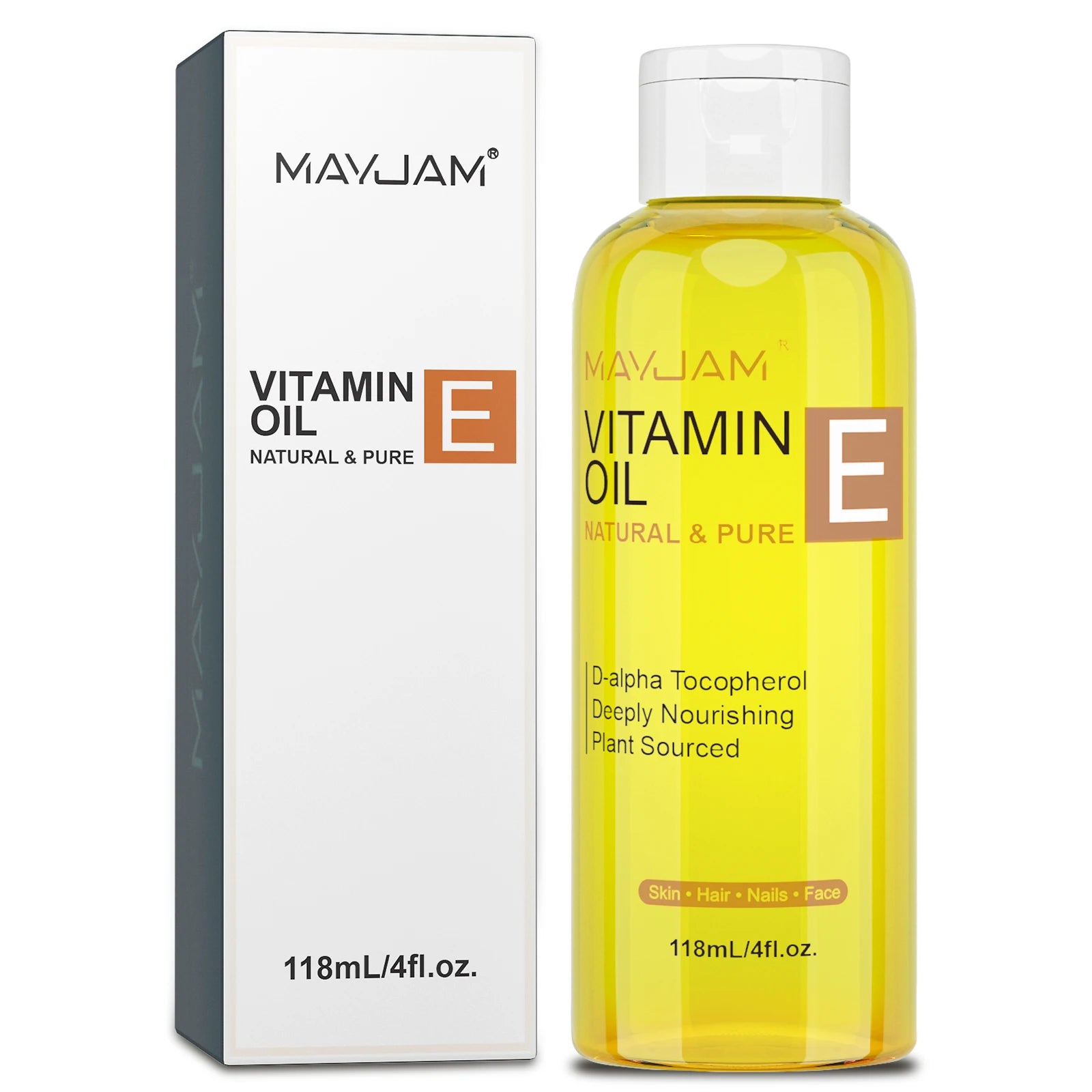 Óleo de vitamina E natural