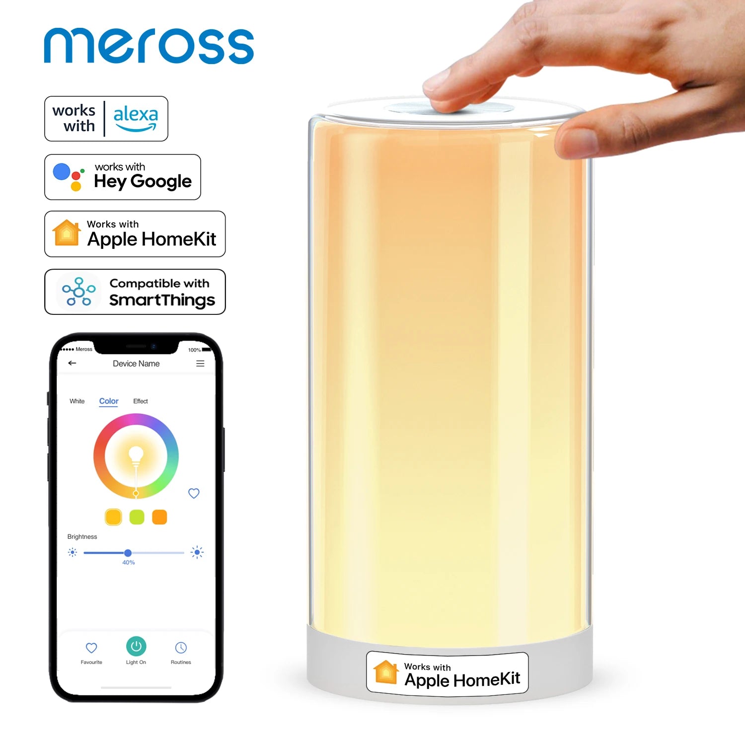 Meross HomeKit-Candeeiro
