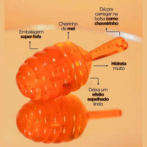 Lip Gloss Lip Moisturizing Teddy Vivai Honey Pots