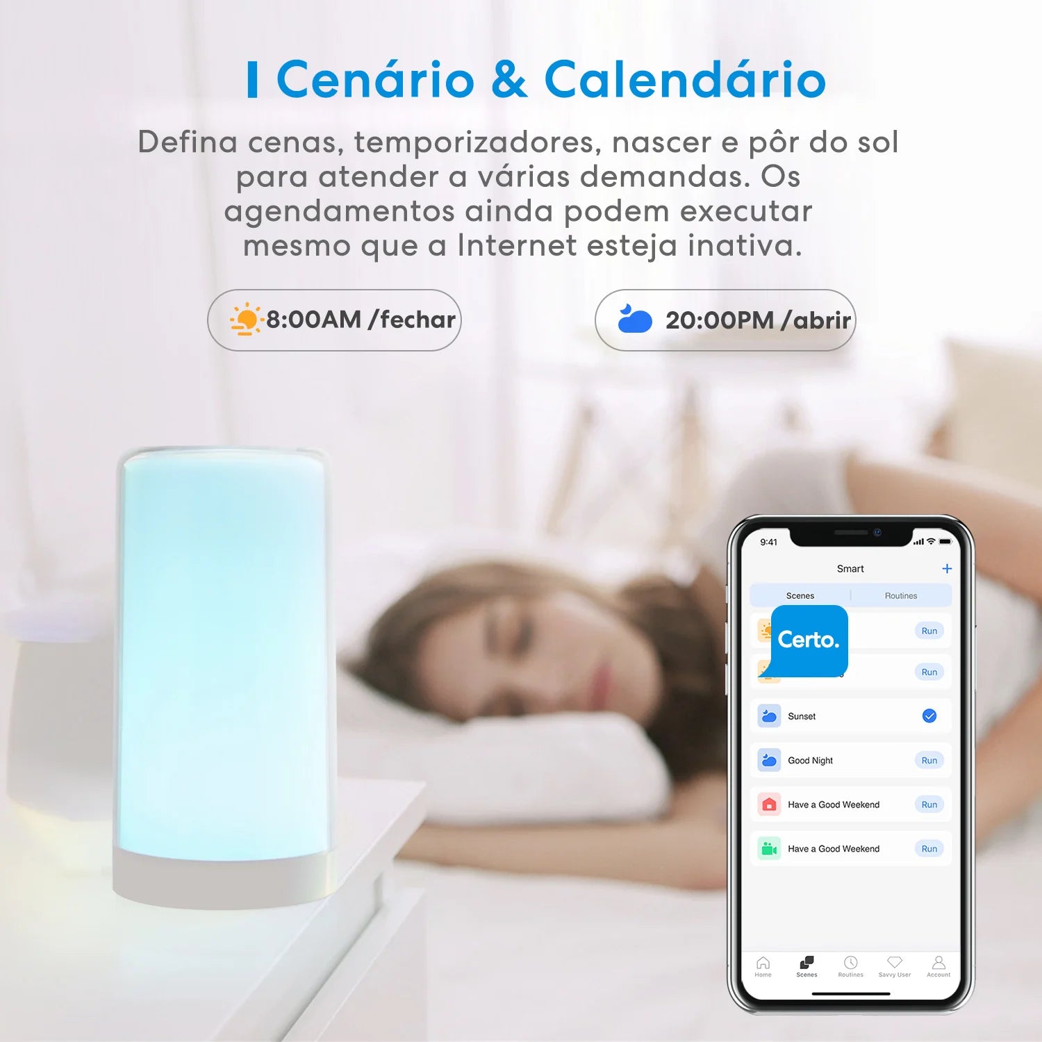 Meross HomeKit-Candeeiro
