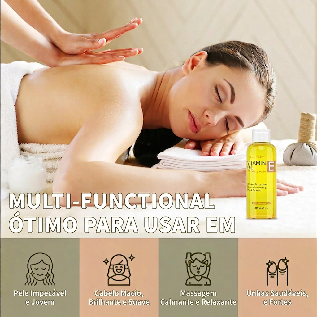 Óleo de vitamina E natural