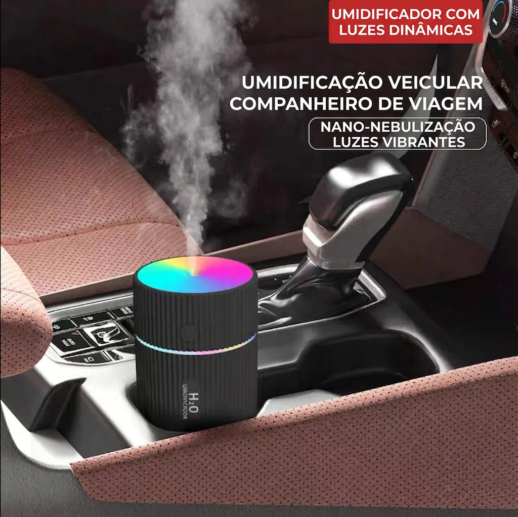 Umidificador de ar 220ml Aroma ultrassônico