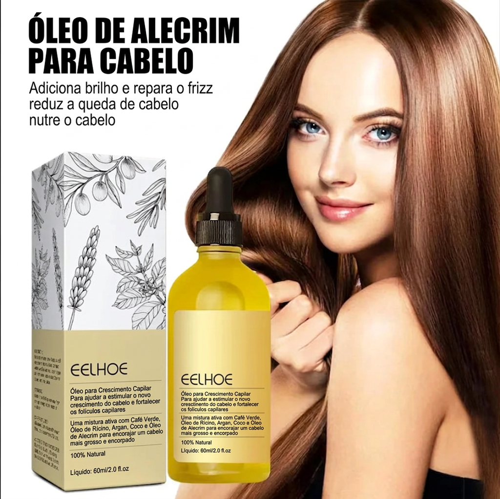 Óleo essencial para cabelo Rosemary